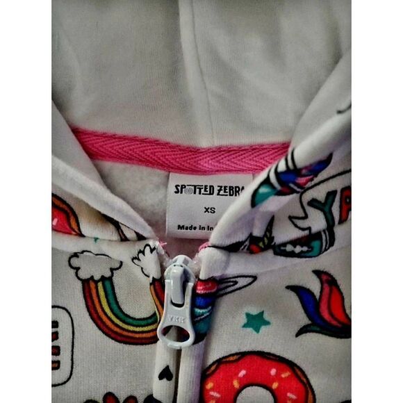 NWT SPOTTED ZEBRA UNICORN JACKET - Picture 3 of 5